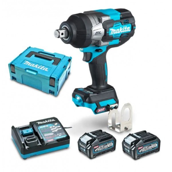 Makita TW001GM203 - 40V 4.0Ah Max XGT Cordless Brushless 3/4" Impact Wrench Kit